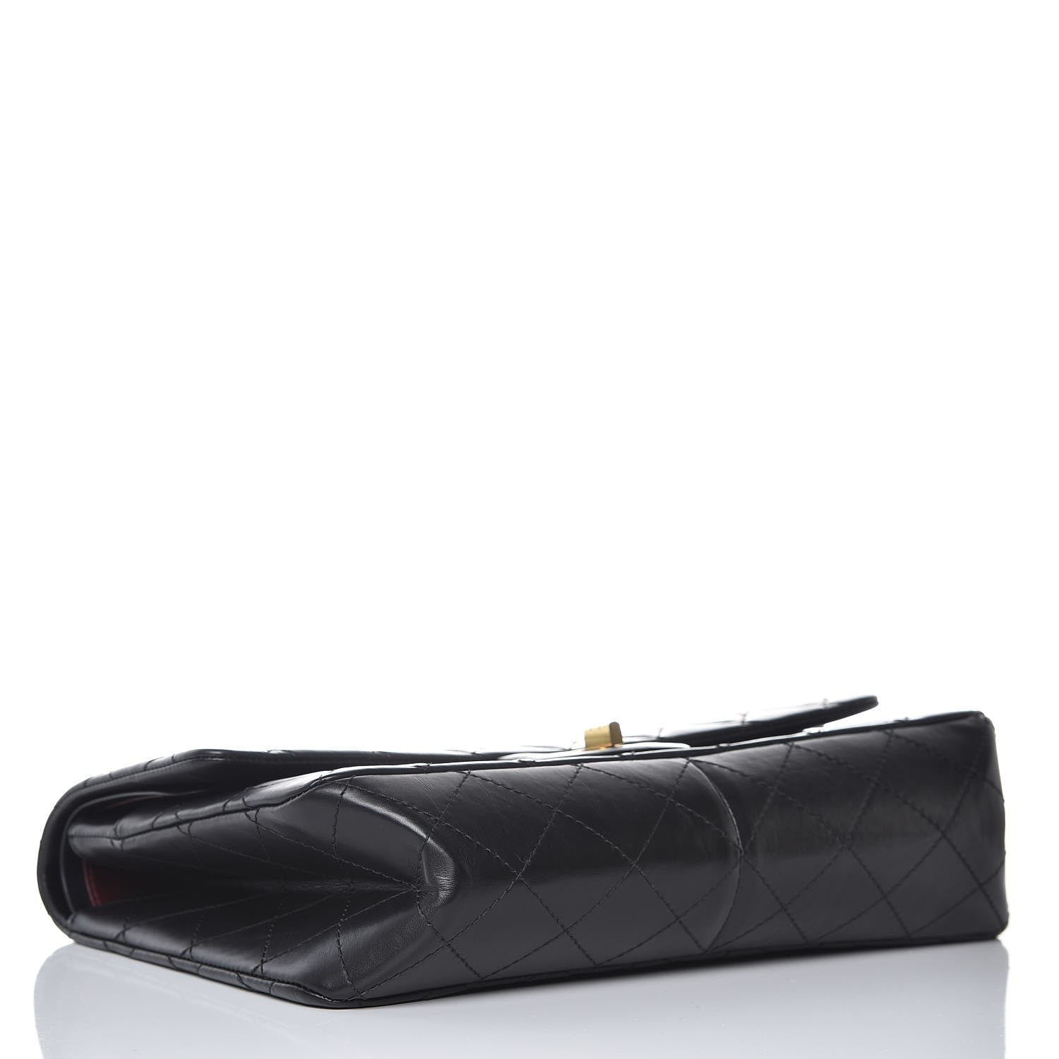 Chanel Aged Calfskin Quilted 2.55 Reissue 227 Flap Black 5 of 10