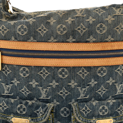 Louis Vuitton Denim Baggy GM Blue 7 of 10