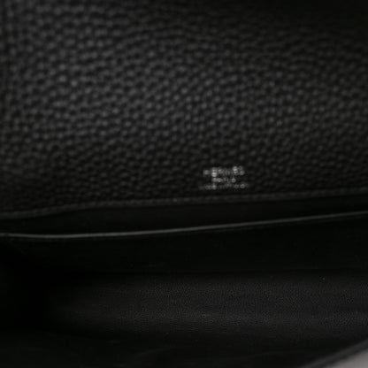 Hermes Togo Sac A Depeches 21 Messenger Bag Black 5 of 8