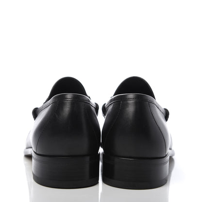 Gucci Calfskin Mens 1953 Horsebit Loafers 8.5 Black 6 of 11
