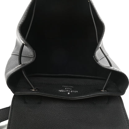 Louis Vuitton Calfskin Lockme Backpack Black 5 of 8