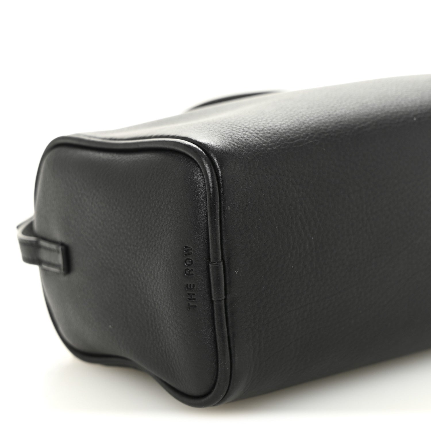 The Row Grained Calfskin 90's Bag Black 1855950 – FASHIONPHILE