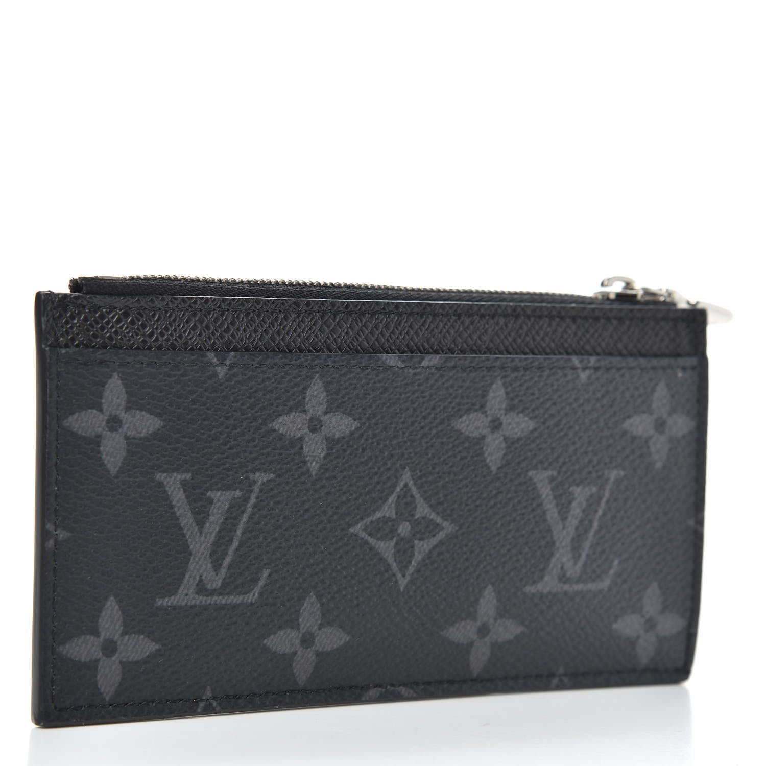 Louis Vuitton Monogram Eclipse Taiga Coin Card Holder 3 of 8