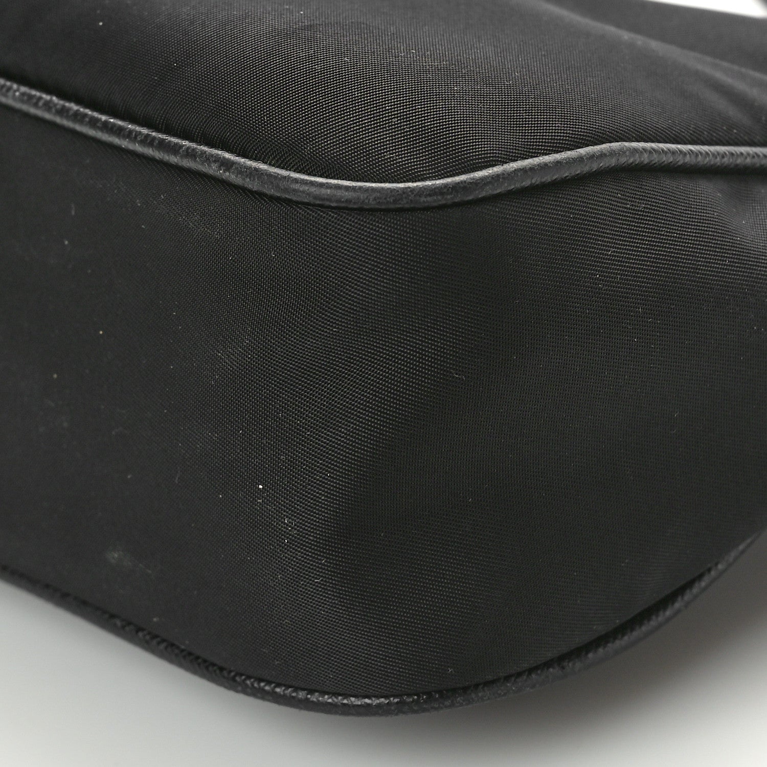 Prada Nylon Re-Edition 2005 Shoulder Bag Black 9 of 11
