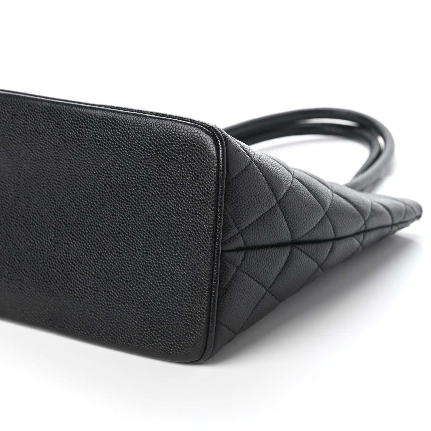 Chanel Caviar Quilted Medallion Tote Black 7 of 10