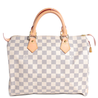 Louis Vuitton Damier Azur Speedy 30 1 of 8