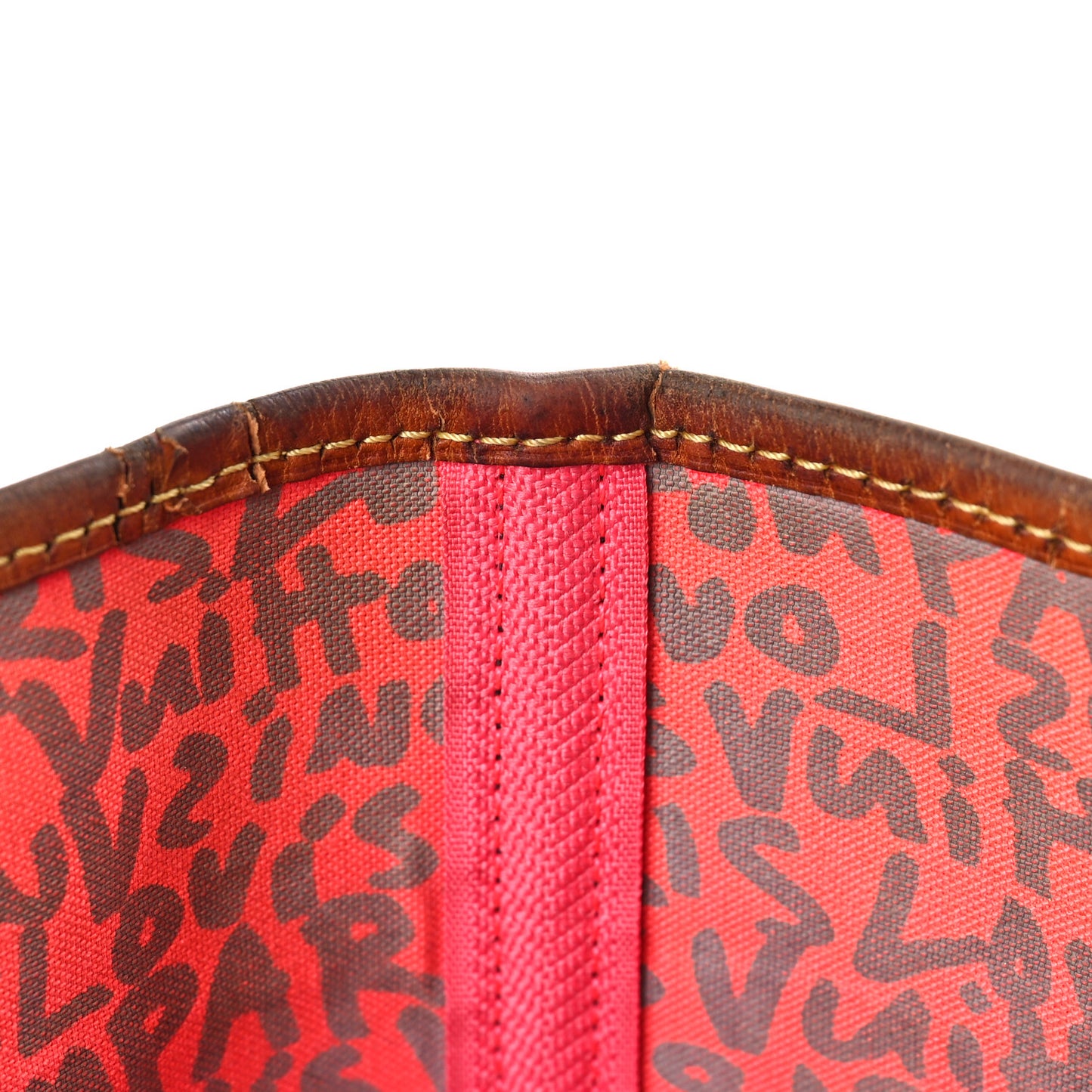 Monogram Graffiti Neverfull GM Fuchsia