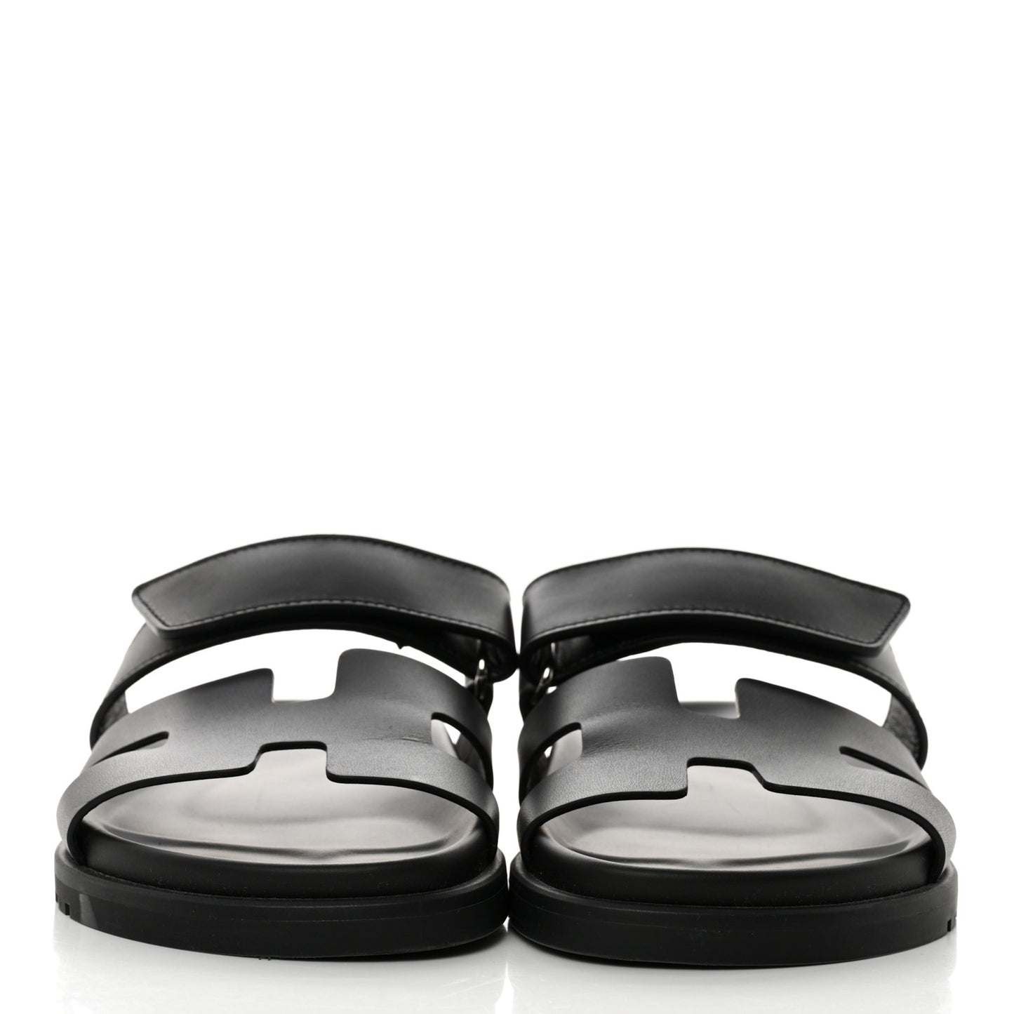 Calfskin Womens Chypre Sandals 35 Black