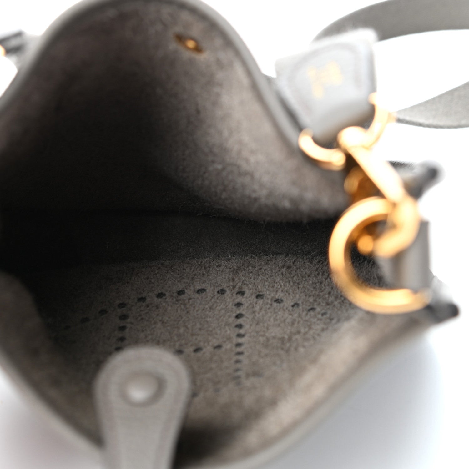Hermes Taurillon Clemence Evelyne TPM Etain 5 of 10