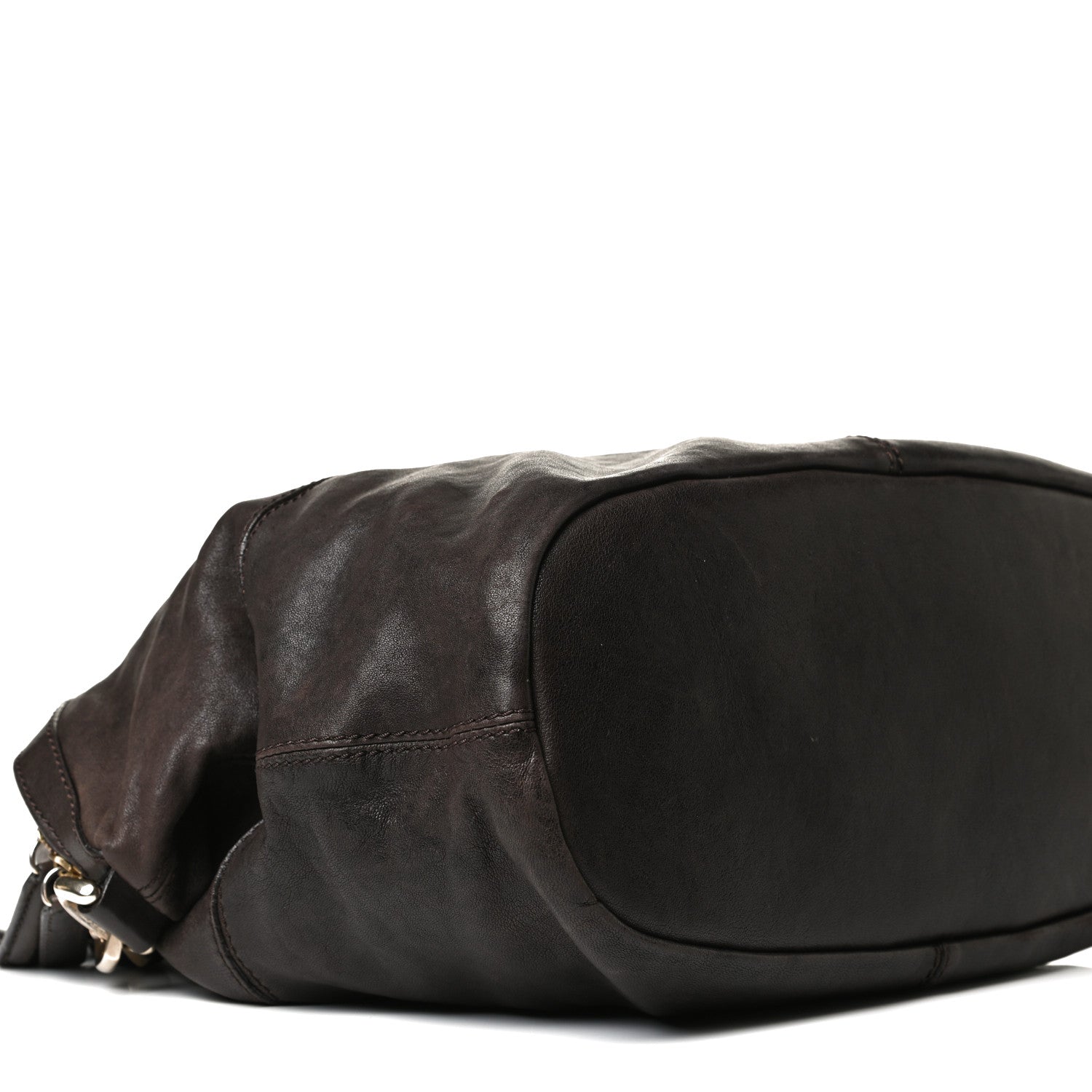 Givenchy Wrinkled Lambskin Medium Nightingale Dark Brown 12 of 22