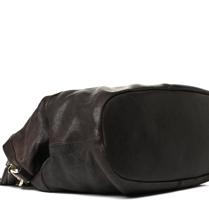 Givenchy Wrinkled Lambskin Medium Nightingale Dark Brown 12 of 22