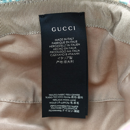 Gucci Vintage Tweed Check Bucket Hat XS Pastel 6 of 7
