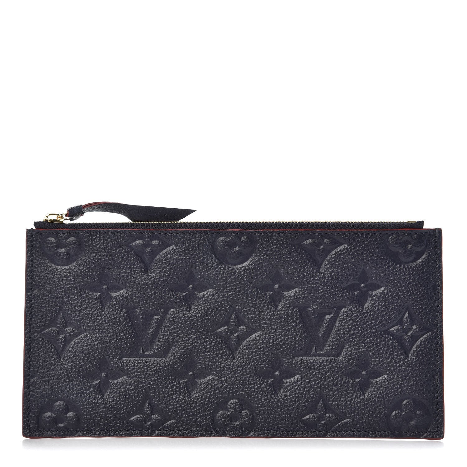 Louis Vuitton Empreinte Felicie Chain Wallet Zippered Insert Marine Rouge 1 of 6