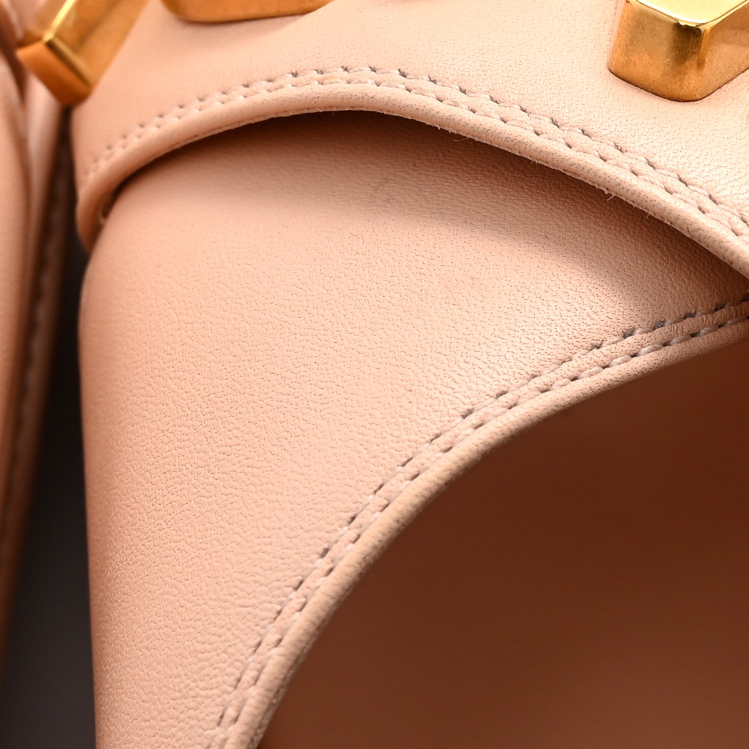 Fendi Vitello Womens Fendigraphy Slide Sandals 36 Light Rose 10 of 11