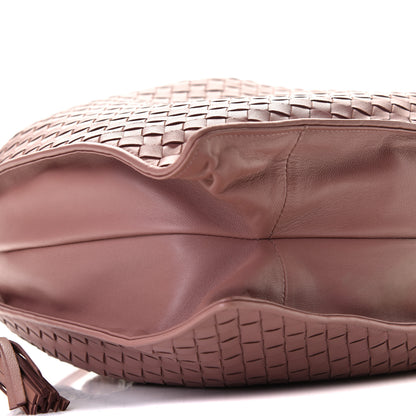 Bottega Veneta Nappa Intrecciato Medium Drawstring Tassel Tote Violet 7 of 8