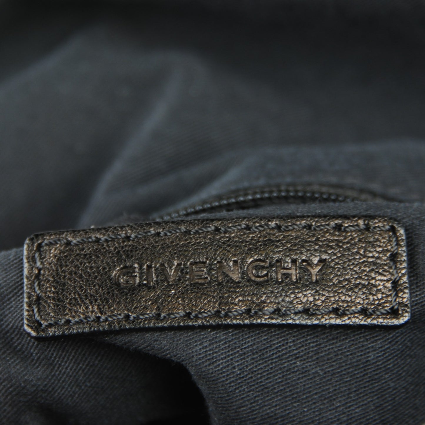 Lambskin Studded Large Nightingale Black