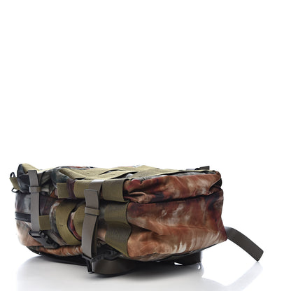 Valentino Garavani Nylon Tie Dye Backpack Deep Army Green 4 of 10