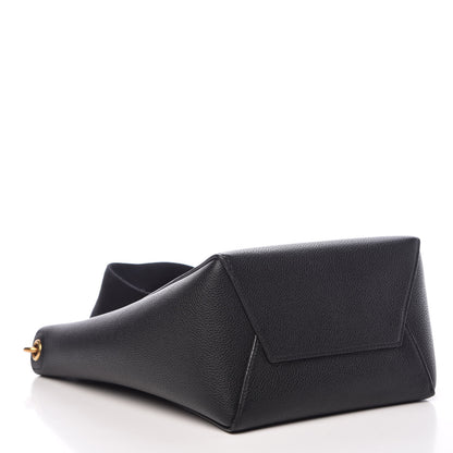 Celine Soft Grained Calfskin Small Sangle Bucket Bag Black 4 of 10