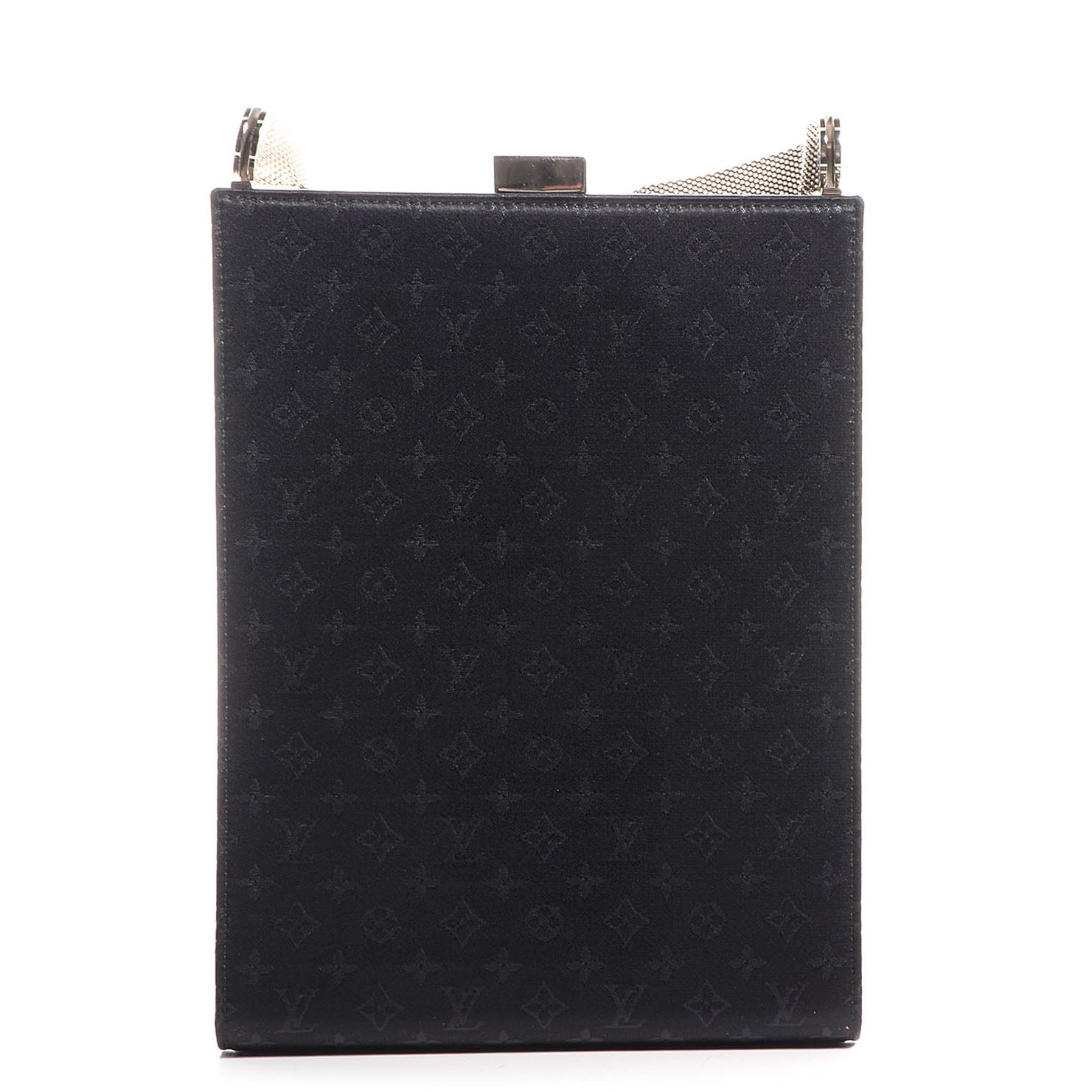 Louis Vuitton Satin Monogram Ange GM Black 1 of 7