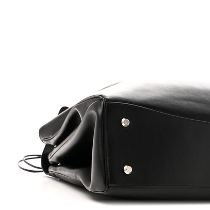 Balenciaga Smooth Calfskin Rodeo XL Top Handle Handbag Black 9 of 10