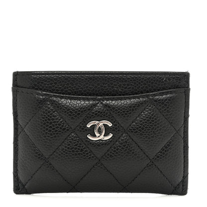 Chanel Caviar Quilted Card Holder Black 1 of 8