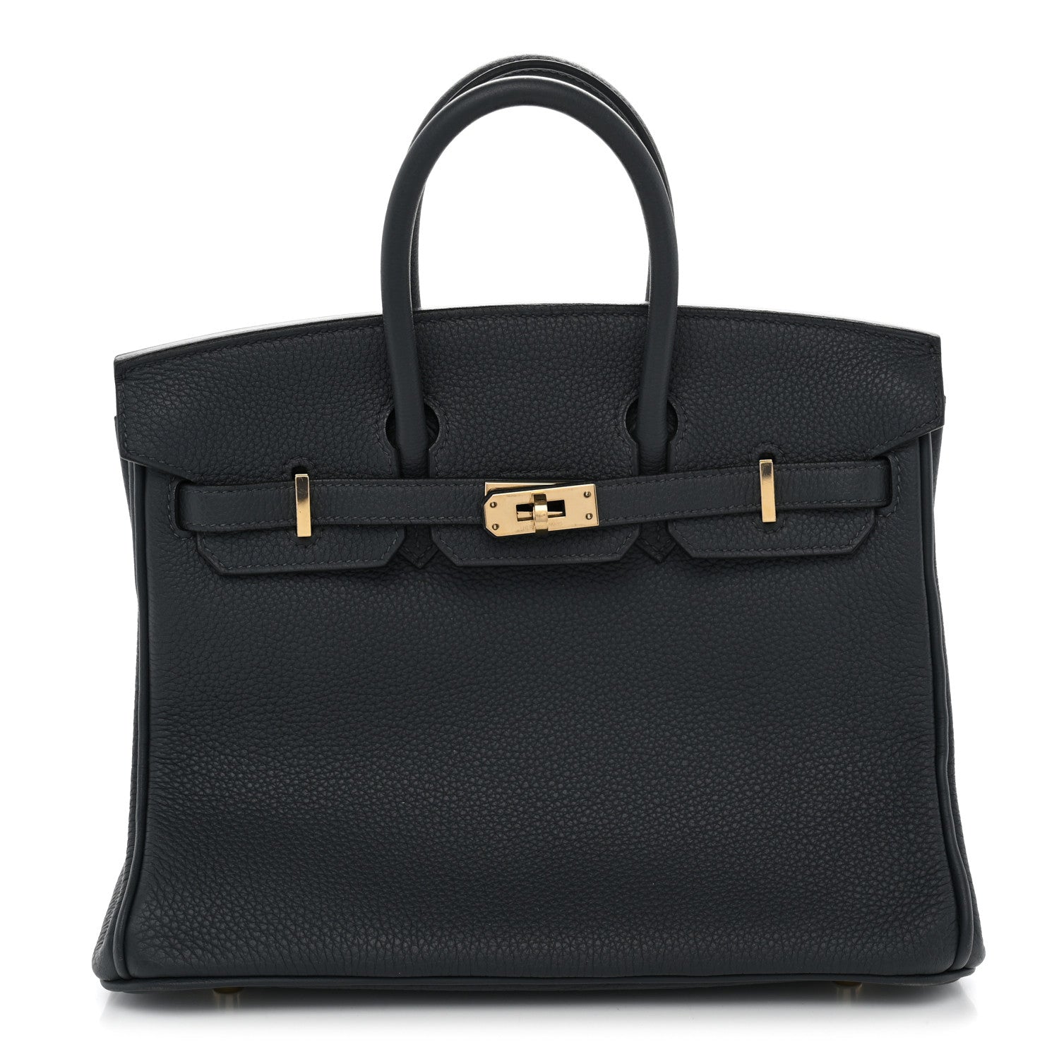 Hermes Togo Birkin 25 Gris Misty 1 of 10