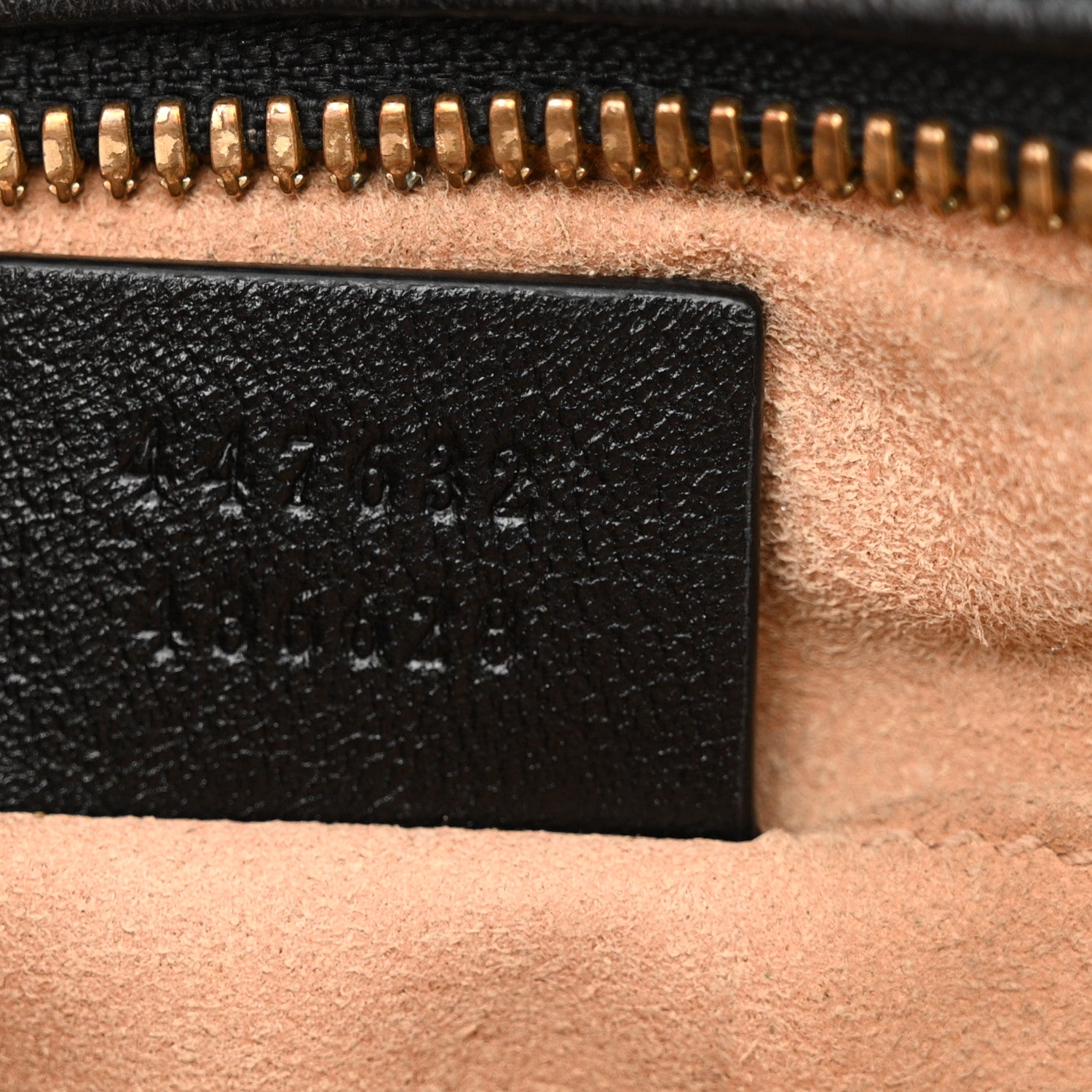 Gucci Monogram Matelasse Diagonal Small GG Marmont Chain Shoulder Bag Beige Black 7 of 15