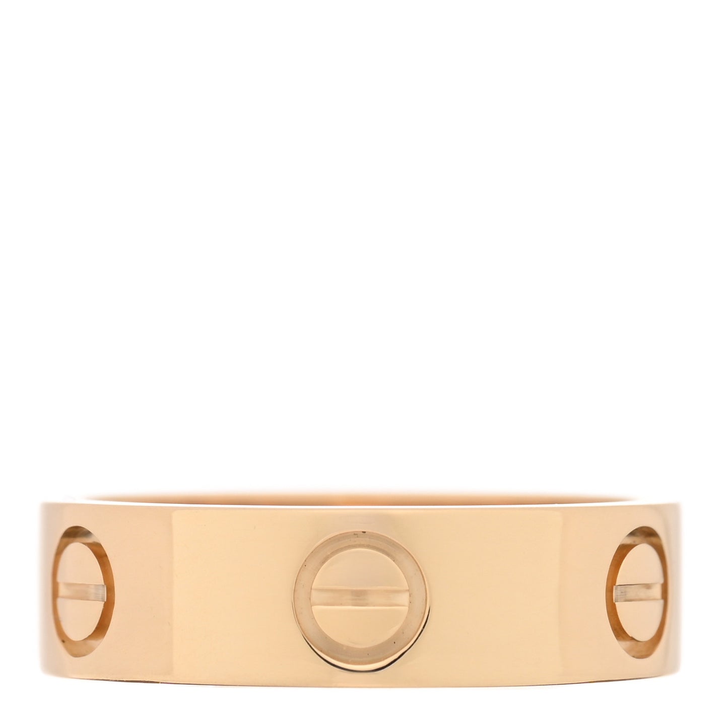 18K Yellow Gold 5.5mm LOVE Ring 54 6.75