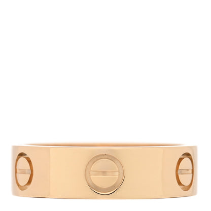 Cartier 18K Yellow Gold 5.5mm LOVE Ring 54 6.75 3 of 4