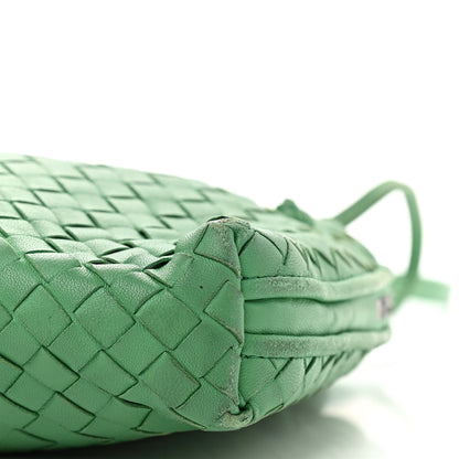Bottega Veneta Nappa Intrecciato Nodini Crossbody Messenger Green 10 of 17