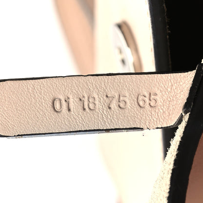 Chloe Suede Calfskin Mini Faye Shoulder Bag Cement Pink 7 of 13