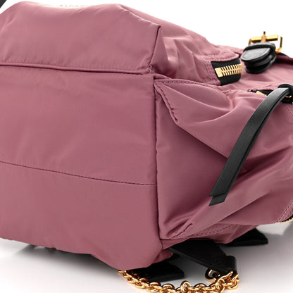 Burberry Nylon Medium Rucksack Backpack Mauve Pink 9 of 9
