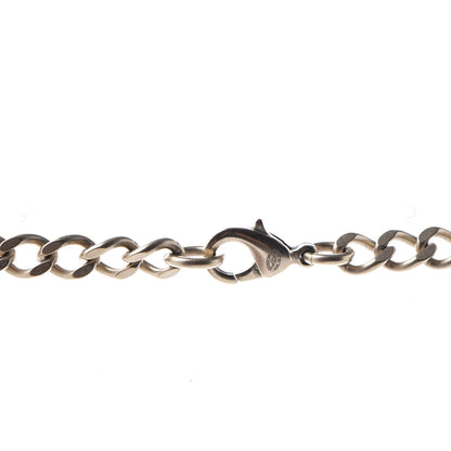 Chanel Enamel CC Heart Charm Necklace Light Gold 5 of 5