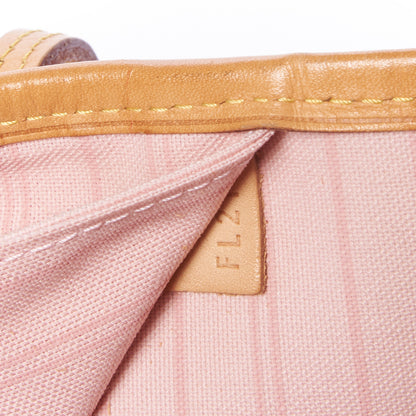 Louis Vuitton Damier Azur Neo Neverfull MM Rose Ballerine 8 of 8