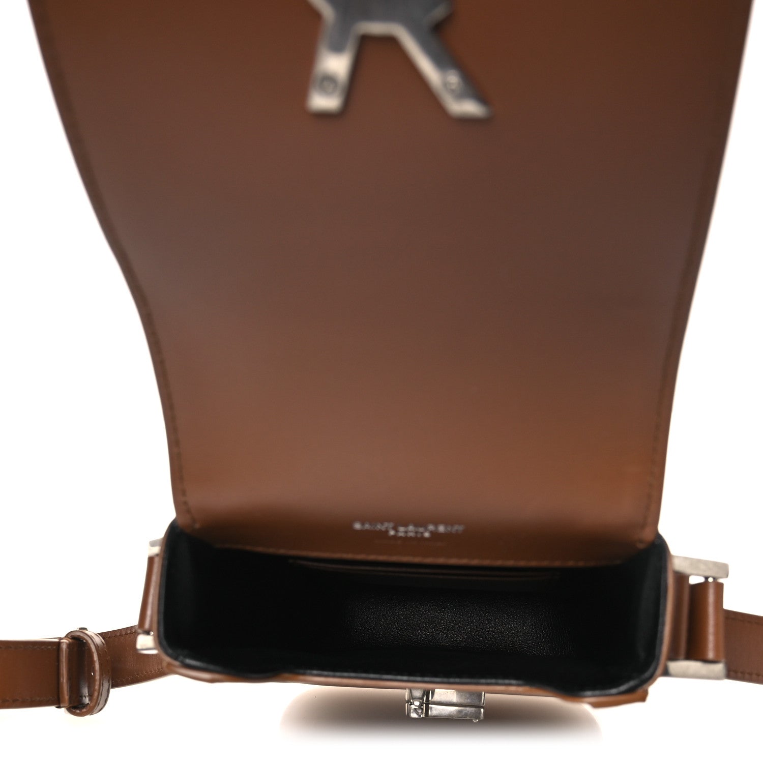 Saint Laurent Smooth Calfskin Mini Solferino Satchel Fox 5 of 10
