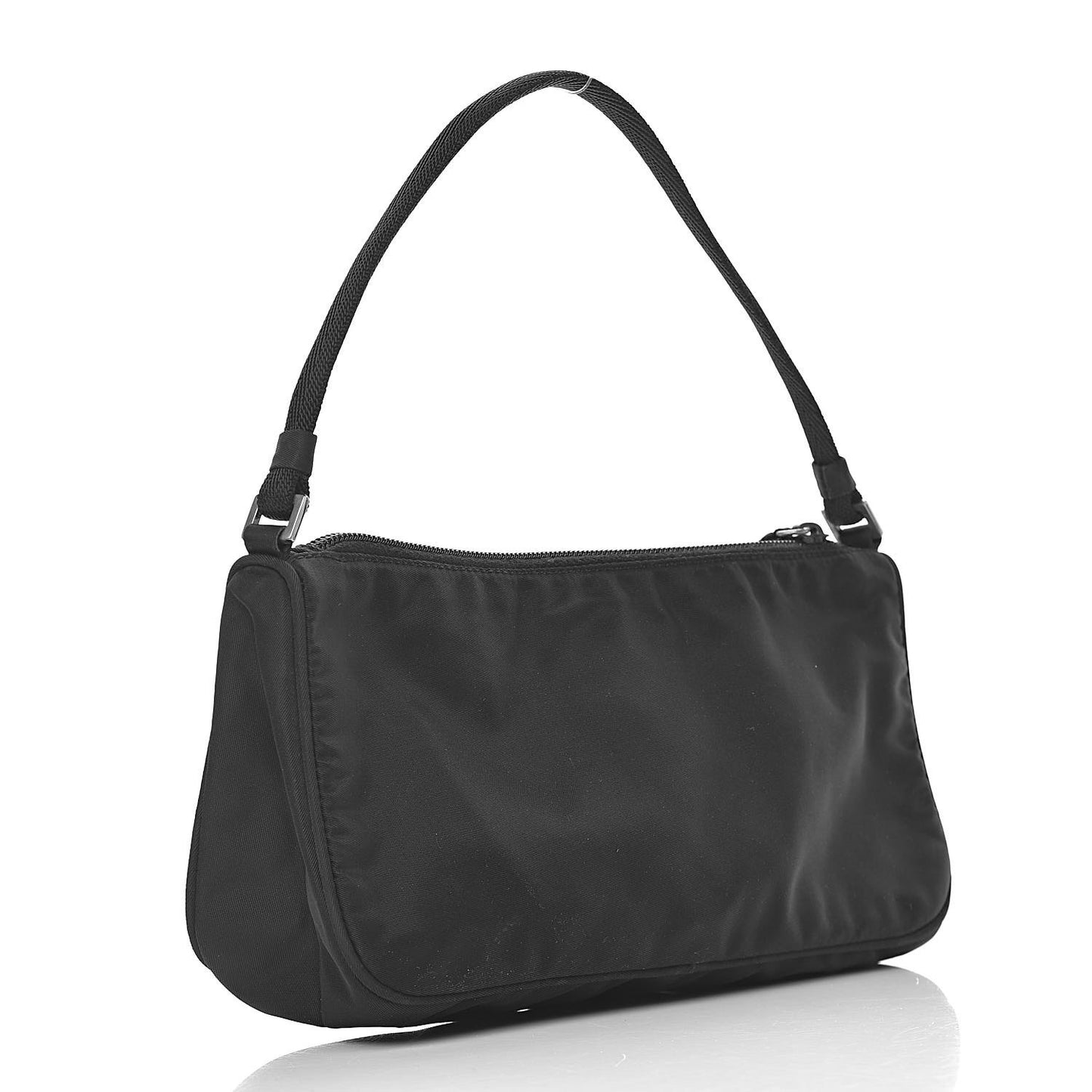 Tessuto Nylon Pochette Bag Black