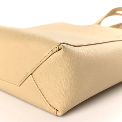 Celine Grained Calfskin Small Vertical Cabas Sand 9 of 9