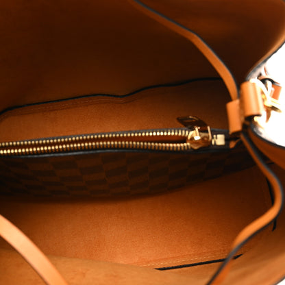 Louis Vuitton Damier Ebene Neonoe MM Safran 5 of 10