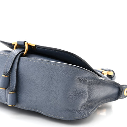 Chloe Calfskin Small Marcie Satchel Shady Cobalt 10 of 16