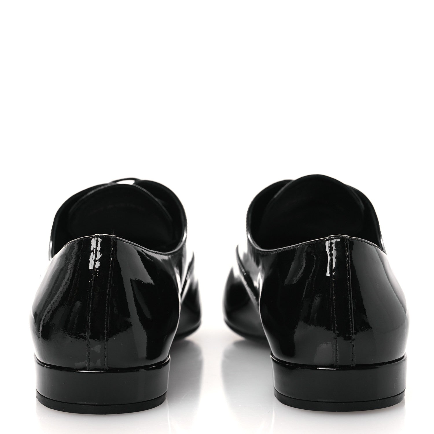 Prada Patent Oxfords 35 Black 6 of 11