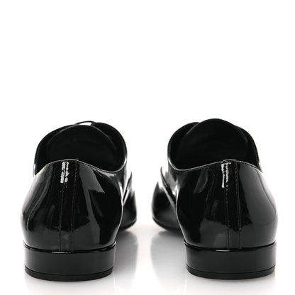 Prada Patent Oxfords 35 Black 6 of 11