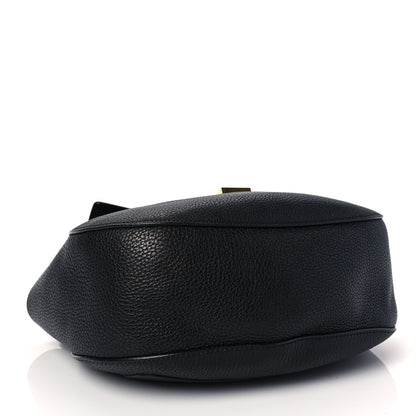 Chloe Grained Lambskin Drew Shoulder Bag Black 4 of 10