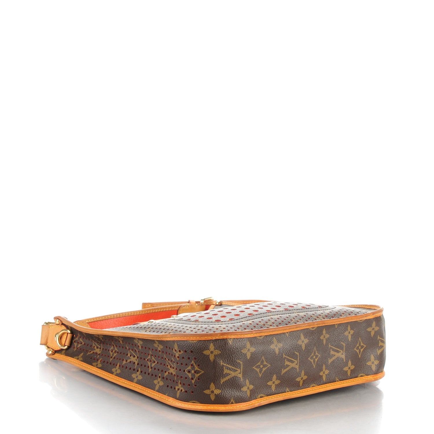 Louis Vuitton Monogram Perforated Musette Orange 4 of 10