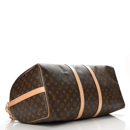 Louis Vuitton Monogram Keepall Bandouliere 55 5 of 9