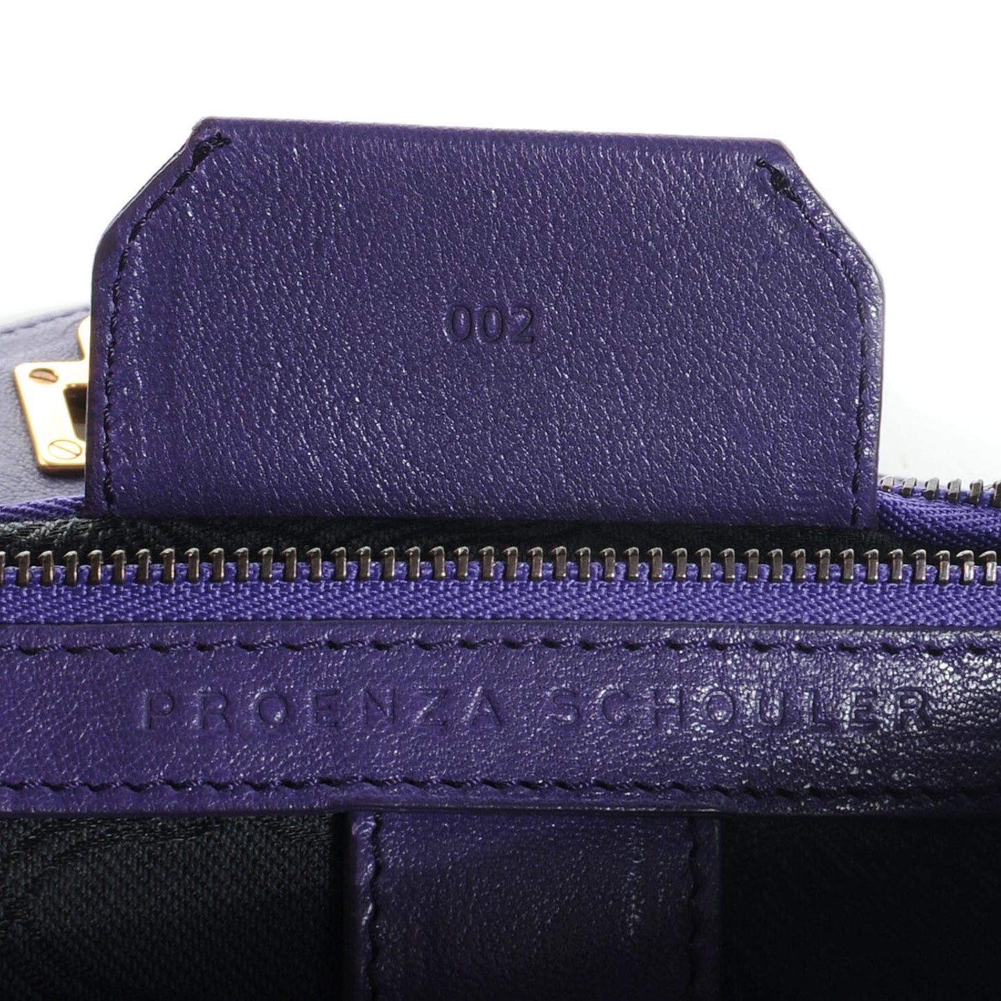 Lambskin PS1 Medium Satchel Violet