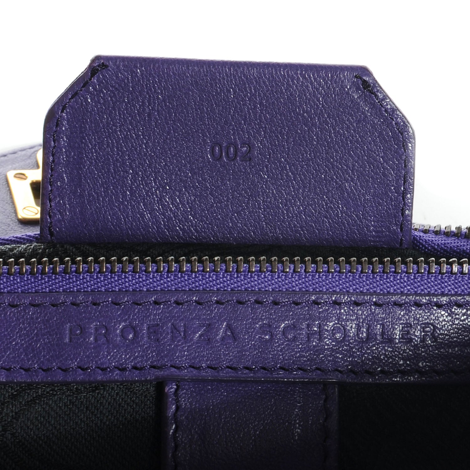 Proenza Schouler Lambskin PS1 Medium Satchel Violet 8 of 13