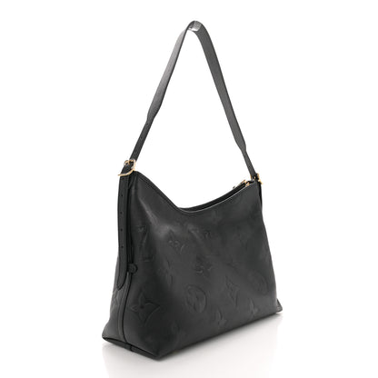 Louis Vuitton Empreinte Monogram Giant CarryAll MM Black 4 of 10