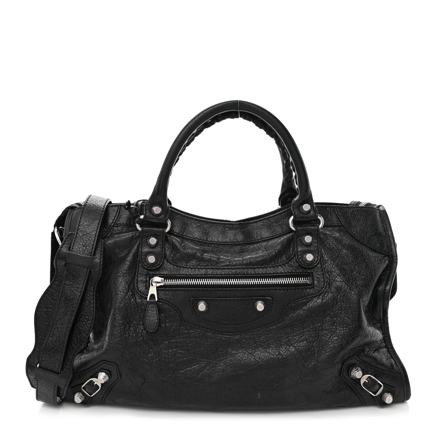 Balenciaga Agneau Giant 12 Silver Hardware City Black 3 of 13