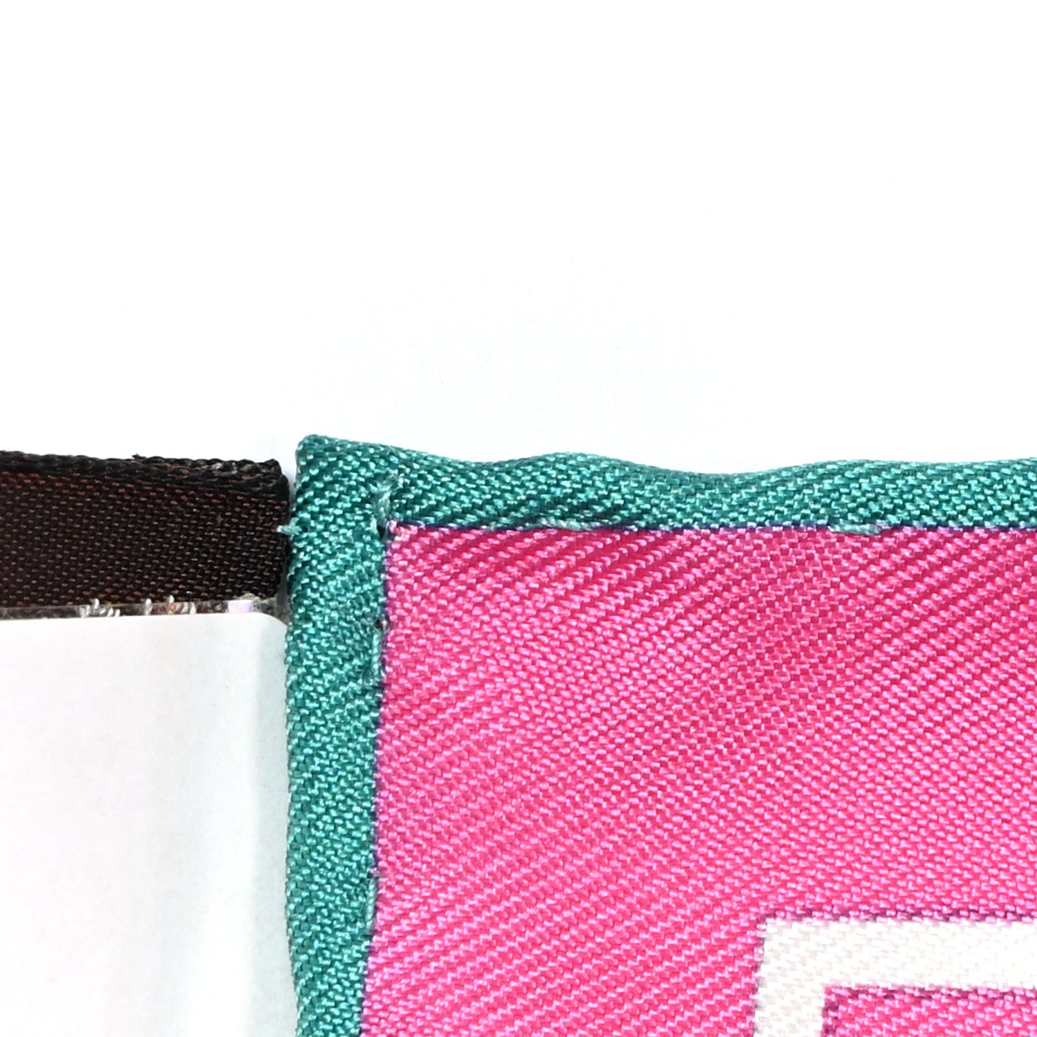 Hermes Silk Couvertures Et Tenues Double Face Scarf 90 Vert Rose White 4 of 7