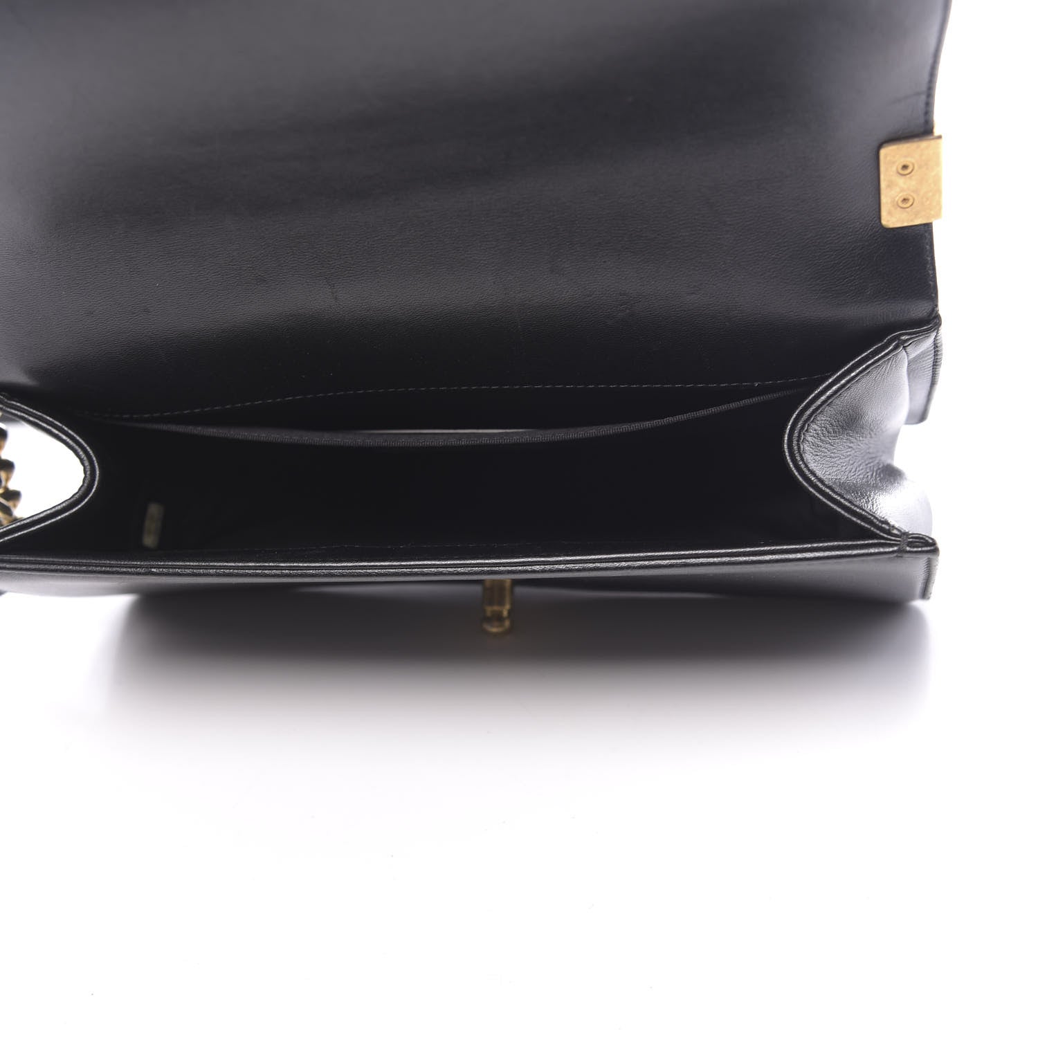Chanel Lambskin Quilted Medium Boy Flap Black 5 of 14